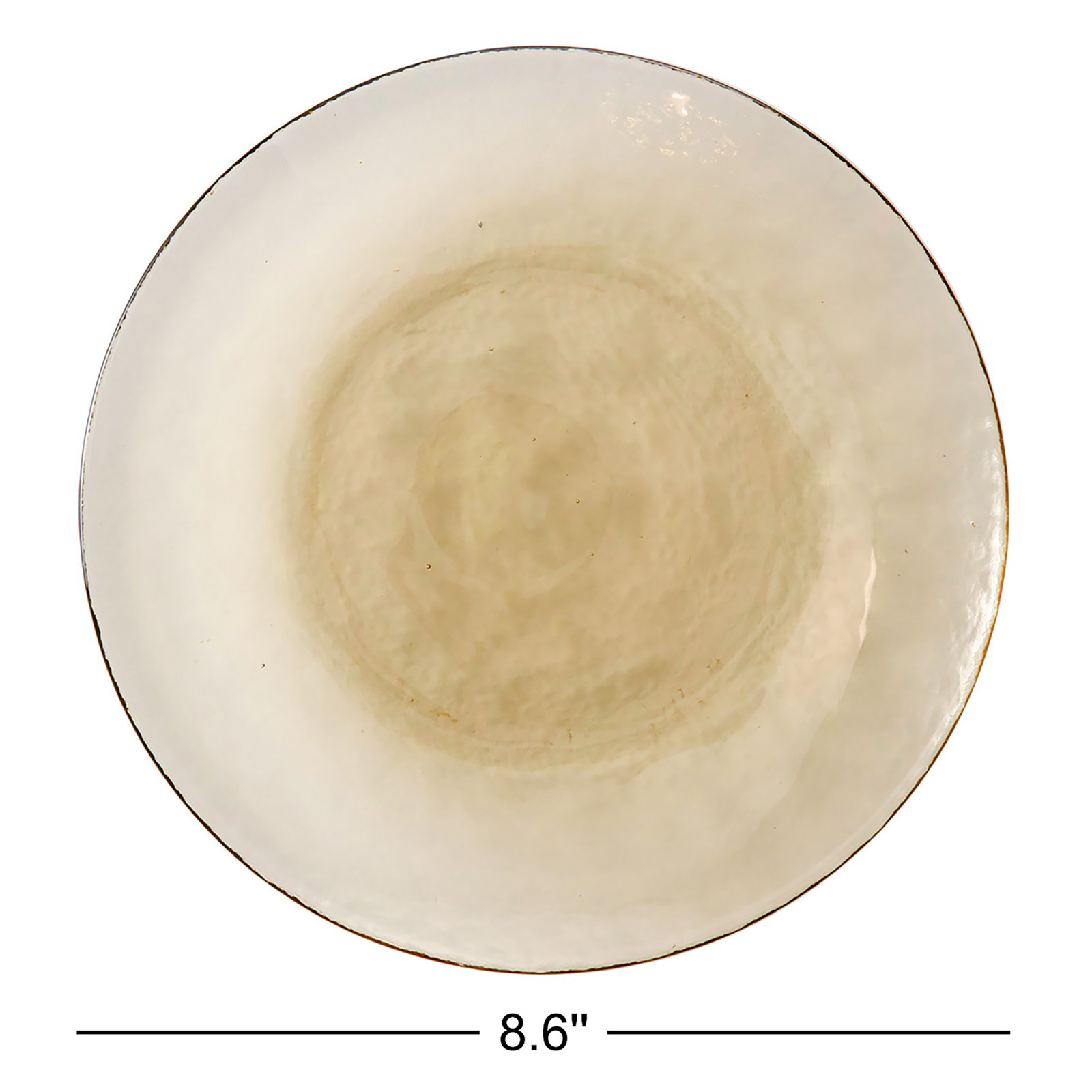 Los Cabos Glass Pasta Bowl, Ginger