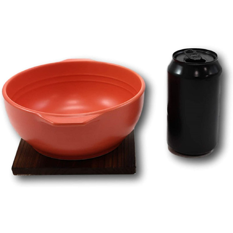 0,96 pte Cocotte ronde en céramique, Rouge