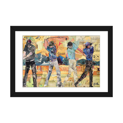 «Sunset Golf» par Jamie Pavlich-Walker - impression sur toile tendue