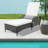 Micole Outdoor Wicker Chaise Lounge , Cushion Included