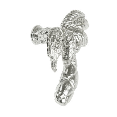 Coastal Living palm tree left curved knob