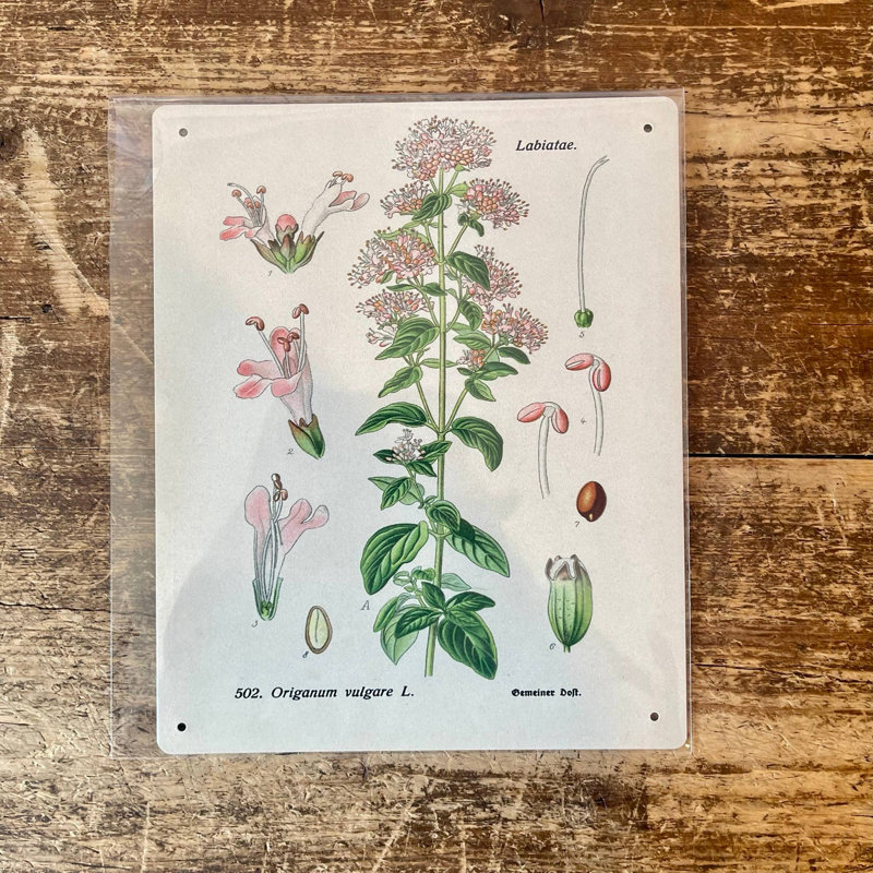 Handmade Plants & Flowers Wall Decor on Metal, 60cm H x 40cm W