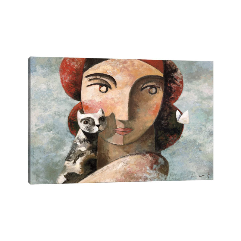 The Visit - Wrapped Canvas Painting, 101.6 cm H x 66.04 cm W x 1.91 cm D