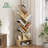 6 Tier Geometric Storage Bookcase-1848781886
