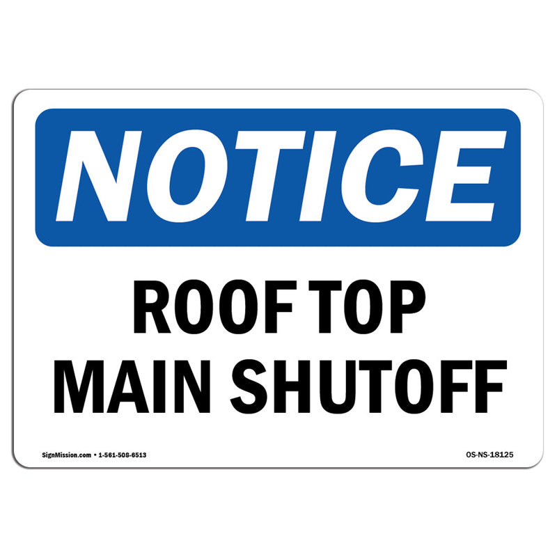 Notice Sign