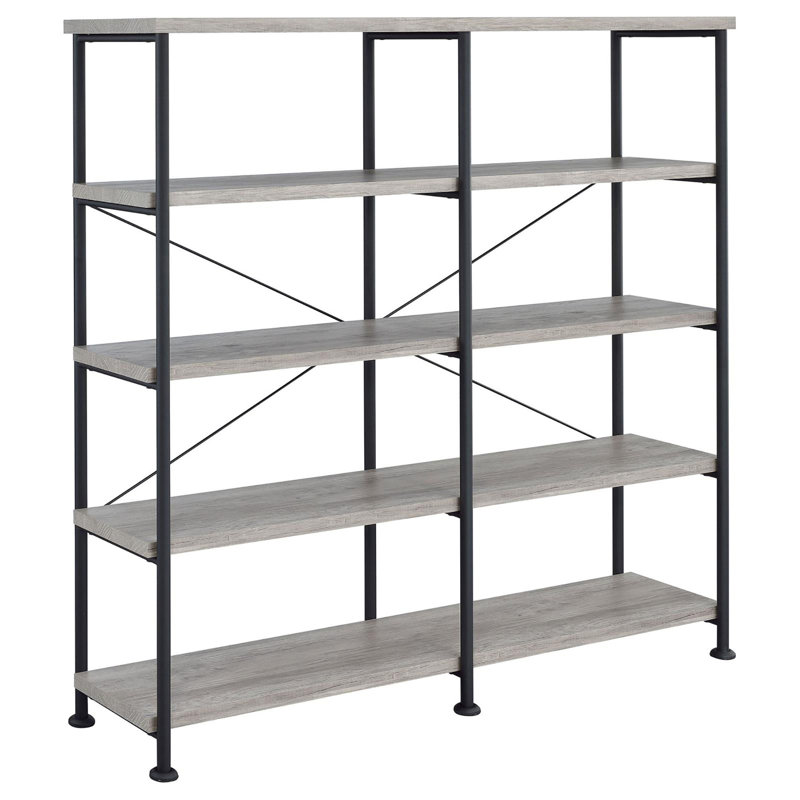 Bibliothèque double largeur, Gris