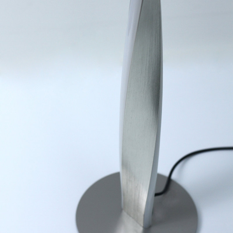 Hadis Metal Novelty Lamp, Brushed Chrome