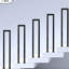 U-Shaped Handrail For Indoor Stairs-102800632-102800631