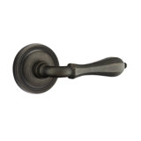 Round Passage (Hall & Closet) Door Lever with Round Rosette