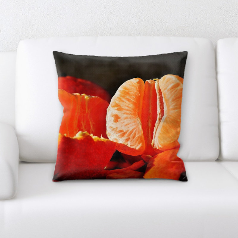 Microsuede Throw Pillow