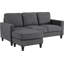 Canapé modulaire réversible avec méridienne Serta Harmon-1282876229-1282876231