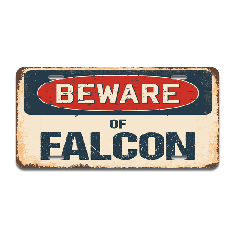 Cadre en aluminium Beware of Falcon
