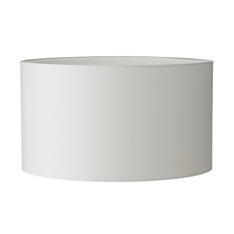 Paramus 22.5 cm H Drum Fabric Lamp Shade ( Screw On ), Cream