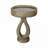 Bird Baths | 21.8" Modern Weather Resistant Pedestal Bird Bath for Garden Patio | Concrete Cement | Birdbath Single Tier Pedestal