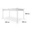 Pantheon 3m x 4m Aluminum Pergola-104563905-104563906