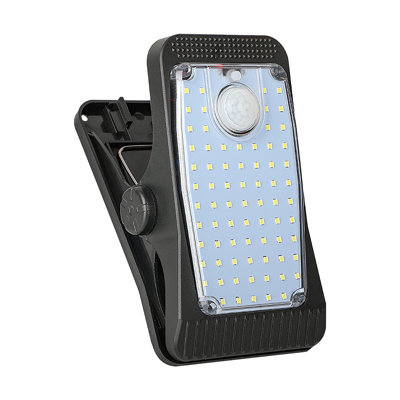 The flashlights Solar Induction Wall Light Outdoor Watertight Clip Induction Light Household Human Body Induction Fence Light Solar Wall Light