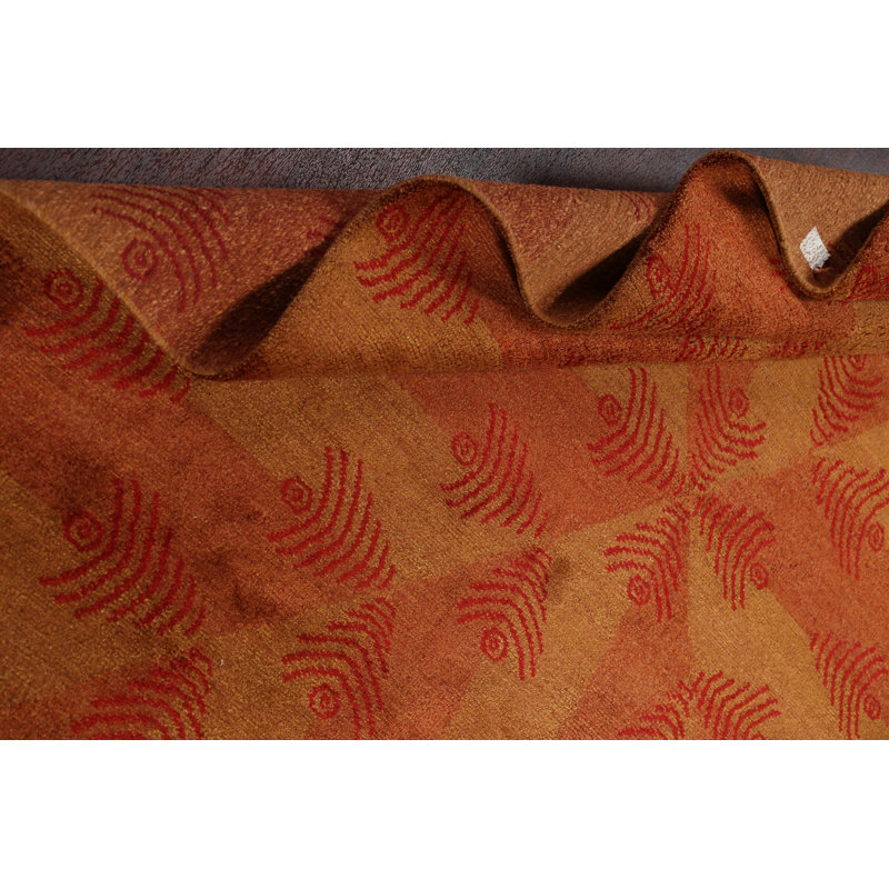 Tapis noué à la main One-of-a-Kind Rashanna