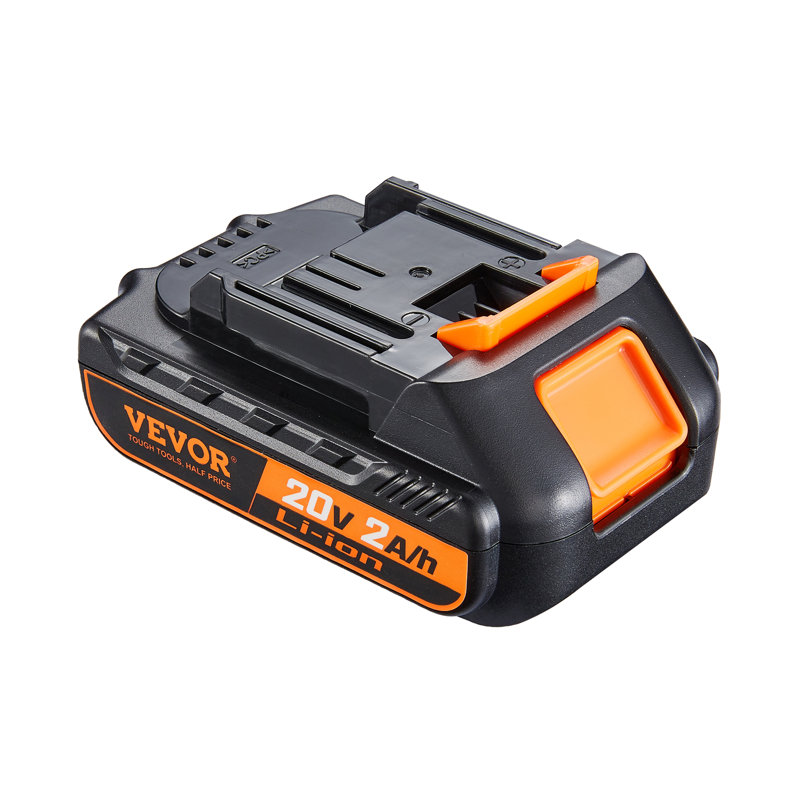 4" VEVOR 20V 2.0Ah Lithium-Ion - High-Capacity Replacement Battery Pack