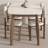 Solid Wood Base Dining Table-161006309