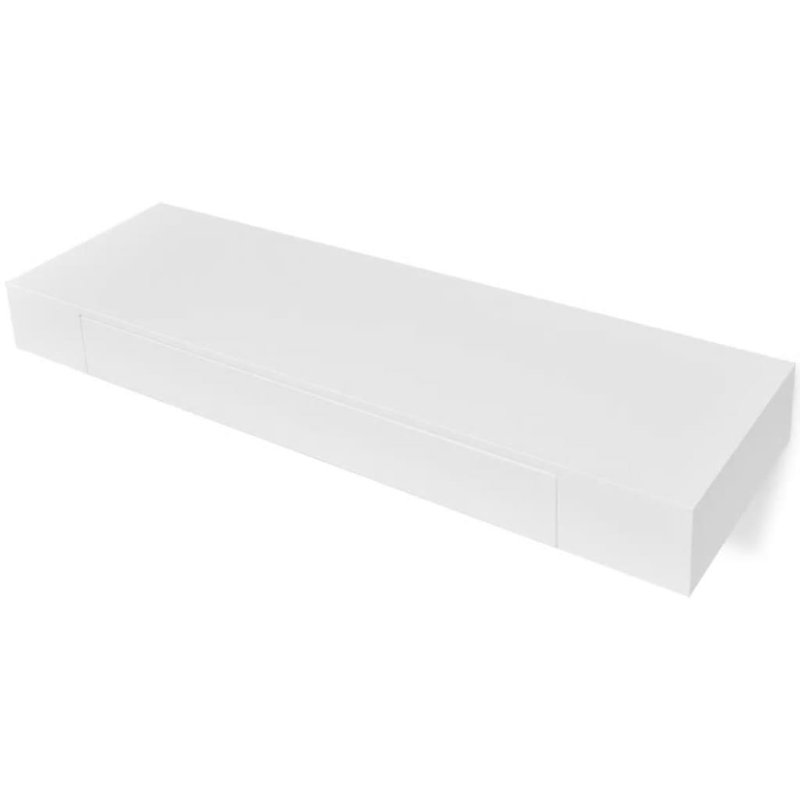 2 Piece Floating Shelf, 8 cm H x 80 cm W x 25 cmD