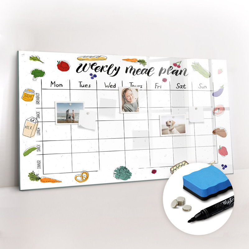 Magnetic Glass Dry Erase Board