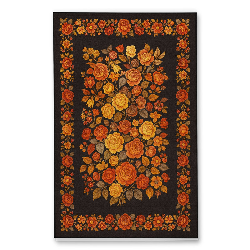Tapis tissé crème Mosso, 4 pi 11 po x 7 pi 7 po