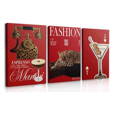 3 Piece Wrapped Canvas Print