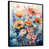 Black Floater Framed