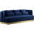 Marquis 93" Velvet Recessed Arm Sofa-870733364