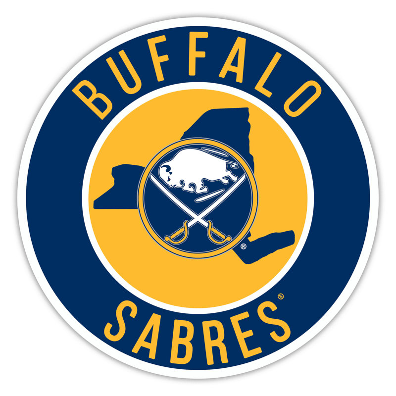 Sabres 49Ers ligne brillante - cercle 16 po avec état