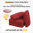 7-Piece Outdoor Replacement Cushion Set with 4" Thick Supportive Foam for Patio Conversation Sets-1130638369