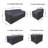 All-Weather Patio Conversation Set Cover For Sofa Seating Group