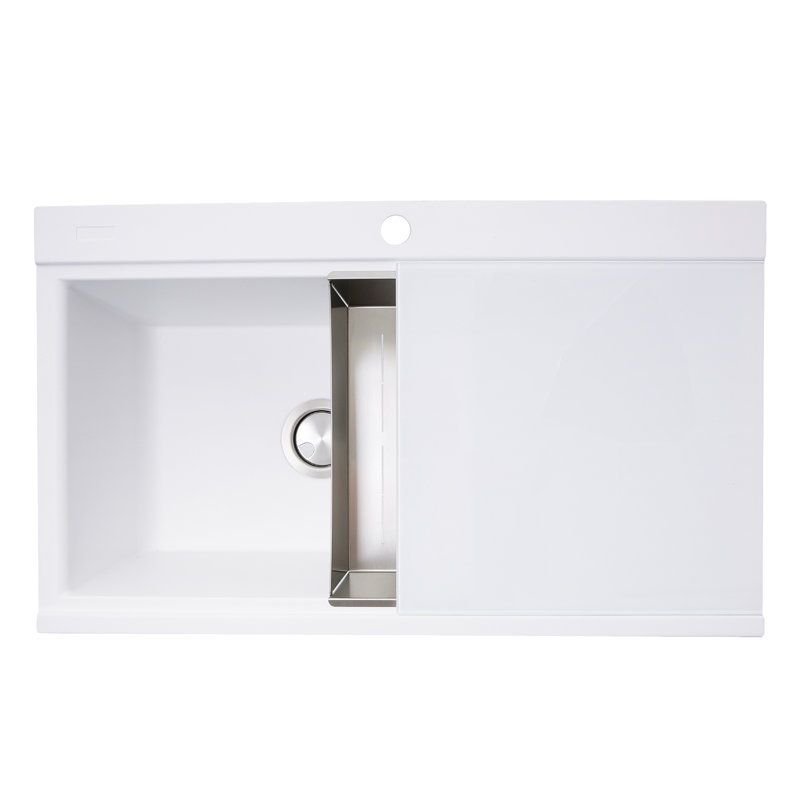 Plymouth 34'' L Double Basin Kitchen Sink