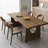 Nut-Brown Rectangular Solid Wood Dining Table-1667831360