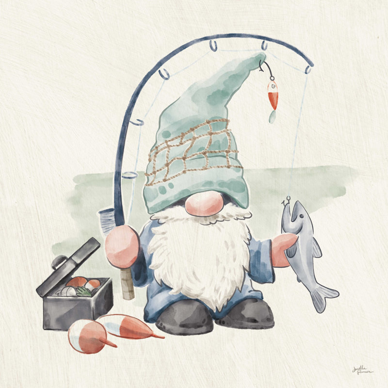 Gnomes de plage III, H 36 po x l 36 po