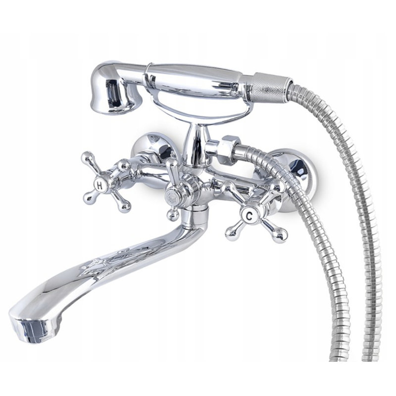 Capuano Wall Bath Shower Mixer Bath Filler