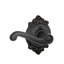 Flair Lever with Brookshire Trim Non-Turning Lock