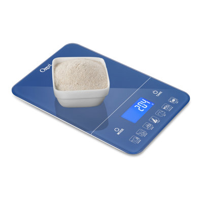 Balance de cuisine numérique en verre trempé 22 lb (10 kg) Ozeri Touch III