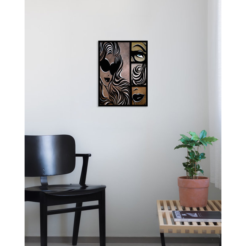 «Options» par FidoStudio, impression encadrée, Cadre blanc, Blanc, H 16 po x l 20 po x P 1 po