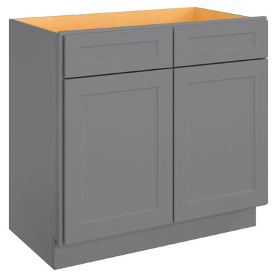  34.5'' H Plywood Sink Base Cabinet Ready-to-Assemble