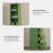 3-Shelf Tall Thin Bathroom Storage Cabinet