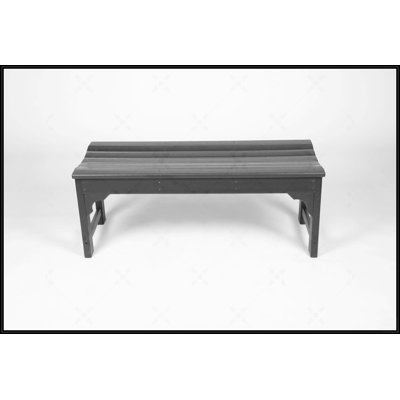 Adirondack Bench With Wood Texture