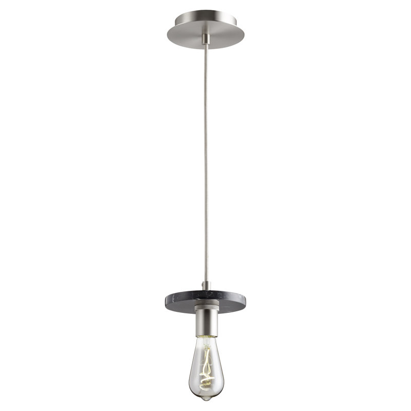 Aeihso 1 - Light Single Pendant, Satin Nickel