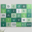 «Alphabet» par Justin, art textuel en vert-18659940-26130816