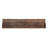 Rustic Brown Wood Finish Multipurpose Over The Bed Desk With Adjustable Height, Metal Legs With Casters, Overbed Table 1Pc, Laptop Table For Bed, Breakfast Table-1488417293
