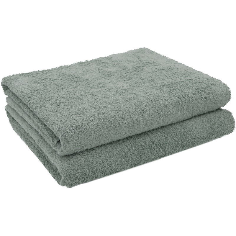 Midweight Bath Sheet, Platinum Grey