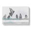Pigeons In Abstract - Wrapped Canvas Print-55338775