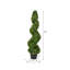 Artificial Potted Green Boxwood Spiral Tree-1968522095