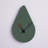 Ullyot MDF Wall Clock with Aluminum Hands and Silent Non-Ticking Teardrop Shaped Design-1564157078-1538751425