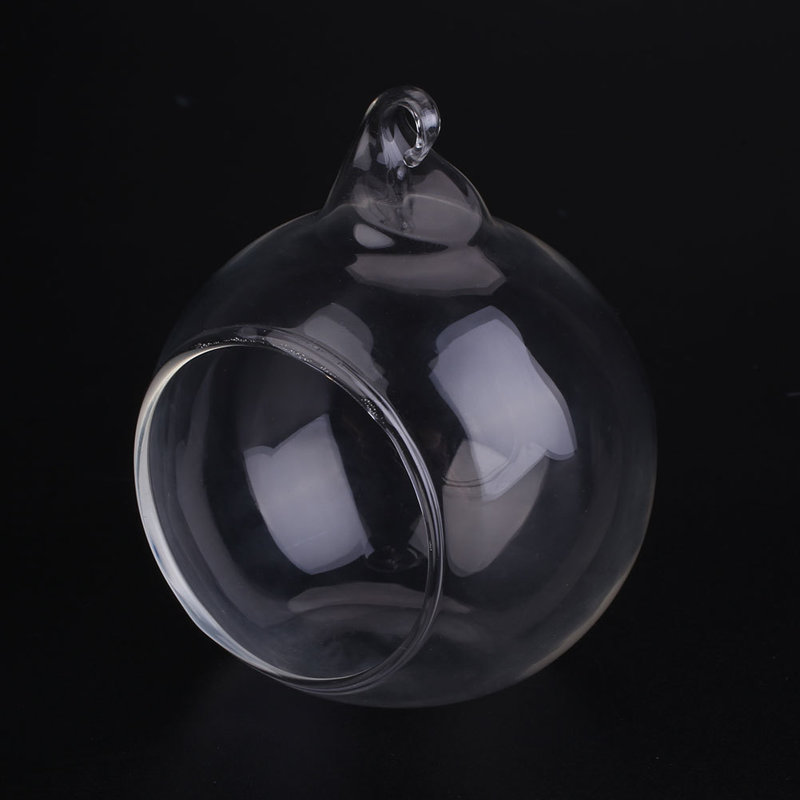 10cm Glass Lighted Holiday Shaped Ornament